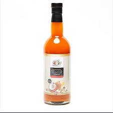 QUEZON'S BEST ORGANIC COCO VINEGAR, SPICED, 12 X 25.37 OZ