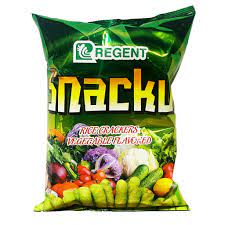 REGENT SNACKU (RICE CRACKERS VEG) 50X60GM