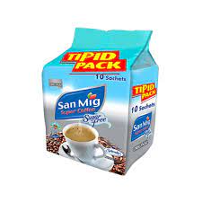 SAN MIG COFFEE SUGAR FREE, ORIG. 30 X 10 X 7 GM