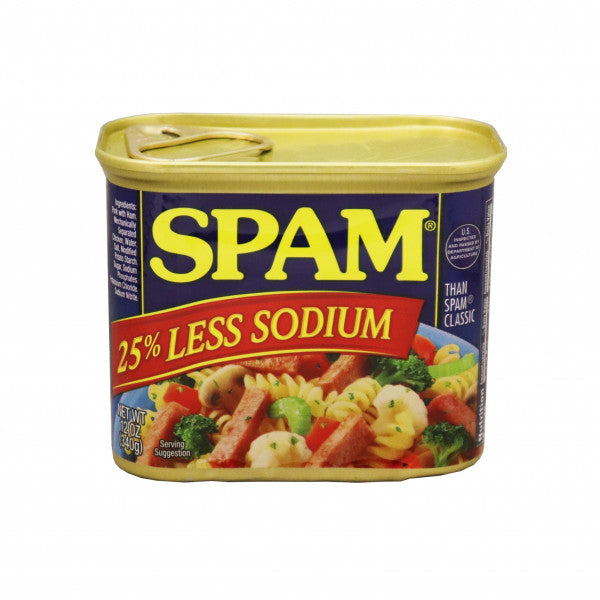 SPAM (14051)25% LESS SODIUM 12X12OZ