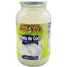 TITA ELY'S NATA DE COCO WHITE, 12 X 24 OZ