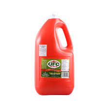 UFC BANANA SAUCE, REG, GALLON, 4 X 141 OZ