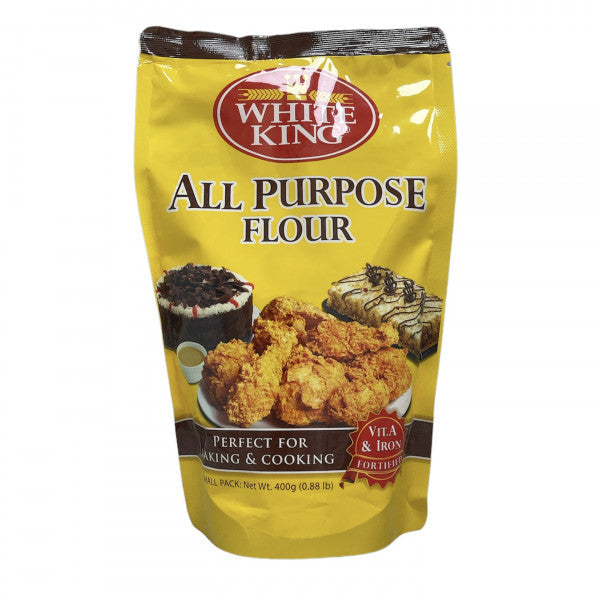 WHITE KING ALL PURPOSE FLOUR 24X400GM