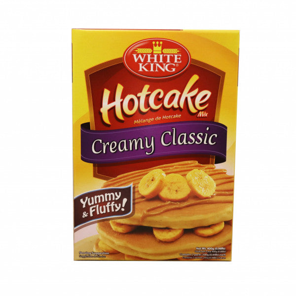WHITE KING HOTCAKE & WAFFLE MIX 24X400GM