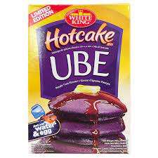 WHITE KING HOT CAKE MIX, UBE, 24 X 17.6 OZ